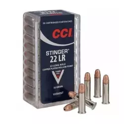 Náboj CCI Stinger .22LR HP 32gr, 1 ks