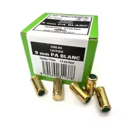 Startovací nábojka Sellier Bellot 9mm P.A. Blanc 1ks