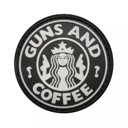 Nášivka JTG Guns and Coffee, SWAT